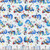 Blank Quilting Fabrics Frostykins Ray Heere White Snowmen with Snowflakes