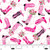 Blank Quilting Fabrics Saddle Up to the Disco Rose Halsey White Cowgirl Boots and Barbed Wire, fabric design featuring pink cowgirl boots with floral and star patterns, floral bouquets in boots, and barbed wire elements on a white background.