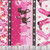 Blank Quilting Fabrics Saddle Up to the Disco  Rose Halsey Pink Stripe