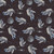 Blank Quilting Fabrics Space Cadet Francesco Moretti Black Astronauts