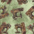 Blank Quilting Fabric Forget Me Not Marilyn Lee Sage Sewing Machines, fabric featuring vintage sewing machine illustrations on sage green background. Blank Quilting Fabric Forget Me Not Marilyn Lee Sage Sewing Machines, fabric featuring vintage sewing machine illustrations on sage green background.