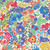 Liberty Fabrics Tana Lawn Red Blue Multi Margaret Annie Bright Garden Floral
