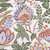 Hamilton Fabrics Cotswold Verdi Flowers and Foliage Blue Green