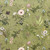 Hamilton Fabrics Lyla Sage Meadows Flowers Brown Green