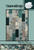 Snowdrop Quilt Pattern by Villa Rosa Designs, a patchwork quilt with various fabric squares featuring butterflies, maps, and textured patterns in teal, cream, and black tones.
