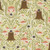 Moda Fabrics Night Owl Gingiber Cloud Mushroom Landscape