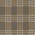 Moda Fabrics Prairie Gatherings Flannels Primitive Gatherings Window Pane Plaid Check Teak Brown