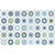 <p>Moda Fabrics Nantucket Summer Thimble Blossom Swoon Cheater Patchwork Panel 36 by 45</p>