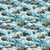 Quilting Treasures Dan Morris Earthly Delights Turquoise Blue White Water Rocks