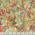 Quilting Treasures Dan Morris Rhythm Mult Prism Marble, colorful abstract fabric pattern in vibrant orange, blue, pink, and yellow hues with swirling and marbled effects.
