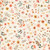 Quilting Treasures Fabrics Hedgehugs Dan Morris Cream Tossed Flowers