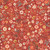Quilting Treasures Fabrics Hedgehugs Dan Morris Crimson Rust Red Tossed Flowers