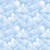Quilting Treasures Fabrics Bearsville Dan Morris Blue Clouds, fabric with a pattern of fluffy blue and white clouds in a sky design.
