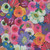 Quilting Treasures Fabrics Blooming Bouquet Suzanne Allard Pink Orange Purple Packed Flower Blooms