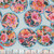 Quilting Treasures Fabrics Exotica Dan Morris Grey Floral Circles