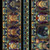 Quilting Treasures Fabrics Feline Fantasia Dan Morris Teal Blue Gold Fantastic Cat Border Stripe