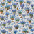 Quilting Treasures Fabrics Grab Bag Season 3 Dan Morris Grey Bluebonnets Butterflies