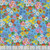 Quilting Treasures Fabrics Healing Garden Jane Maday Yellow Pink Blue Flower Blooms