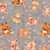 Quilting Treasures Fabrics QT Cuties 2 Dan Morris Grey Baby Highland Cows
