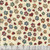 Quilting Treasures Fabrics QT Cuties 2 Dan Morris Cream Red Blue Puppy Paw Prints