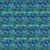 Quilting Treasures Fabrics Solstice Dan Morris Teal Blue Kaleidoscope Circles