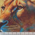 Quilting Treasures Fabrics Roar of the Pride Dan Morris Royal Blue Lioness Lion Cubs Panel