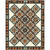 Quilting Treasures Fabrics Solstice Dan Morris Kaleidoscopic Frames Quilt Kit, vibrant and intricate quilt featuring colorful kaleidoscopic floral and geometric patterns with multiple borders. Quilting Treasures Fabrics Solstice Dan Morris Kaleidoscopic Frames Quilt Kit, vibrant and intricate quilt featuring colorful kaleidoscopic floral and geometric patterns with multiple borders.
