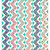 Quilting Treasures Fabrics Exotica Dan Morris Garden Lattice Quilt Kit, colorful floral and geometric fabric patterns arranged in a zigzag quilt design.