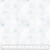 Windham Fabrics Winter Whisper Ice Flurries, fabric with a winter-themed pattern of blue snowflakes and ice flurries on a light background.