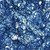 Benartex Fabrics Cat Artistry Peggy Collins Blue Glassine