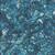 Benartex Fabrics Cat Artistry Peggy Collins Turquoise Blue Glassine