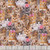 Timeless Treasures Fabrics Cats Natural Cream Packed Princess Kitty