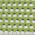 Dear Stella Fabrics Cats in the Laundry Leezaworks Grass Green Wrap, fabric with a pattern of black cats sitting on white laundry piles on a green background.