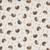 Dear Stella Fabrics Count on Me Nina Stajner Taupe Grey Prickly