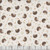 Dear Stella Fabrics Count on Me Nina Stajner Taupe Grey Prickly