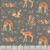 Dear Stella Fabrics Count on Me Nina Stajner Pewter Grey Oh Deer