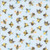 Dear Stella Fabrics Sting Like a Bee Sky Blue Busy Bees