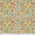 FreeSpirit Fabrics Buttermere William Morris & Co Woodland Weeds Multi, fabric pattern featuring intricate floral and leaf motifs in earthy tones of yellow, green, brown, and blue on a beige background.