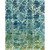 In The Beginning Evanescence by Jason Yenter Teal Blue Grunge Floral