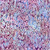 Timeless Treasures Fabrics Plumberry Tonga Batiks Mauve Pink Purple Stamped Leaves Flow