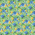 Windham Fabrics Whistler Studios Merry-Go-Round Blue Packed Petals