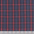 Marcus Fabrics Americana Primo Plaid Flannel Navy Tattersall Plaid