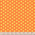 Kaffe Fassett Collective for FreeSpirit Fabrics February 2026 by Kaffe Fassett Spot Mango, vibrant orange fabric with yellow polka dots.