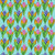Kaffe Fassett Collective for FreeSpirit Fabrics February 2026 Hyacinth Duck Egg, colorful floral fabric pattern with pink and purple flowers, green leaves, and orange accents on a light blue background.