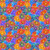 Clothworks Oceana by Laurel Burch Red Orange Purple Blue Floral
