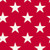 Andover Fabrics Americana by Andover Fabrics Large Star Red