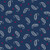 Andover Fabrics Americana by Andover Fabrics Paisley Blue