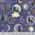 Andover Fabrics Charmed by Makower UK Twilight Blue