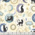 Andover Fabrics Charmed by Makower UK Twilight Cream
