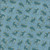Andover Fabrics Charmed by Makower UK Whiskers Teal